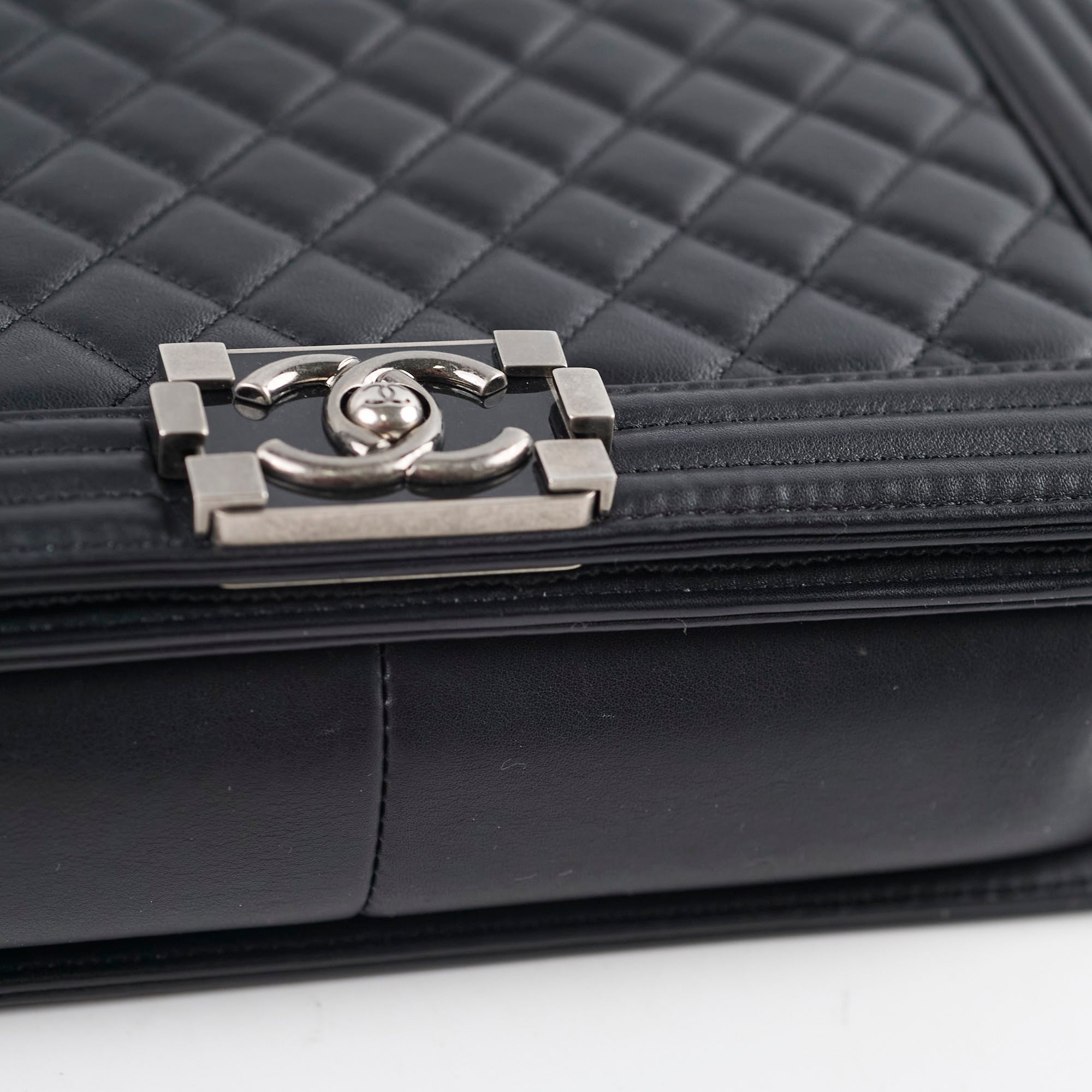 Chanel New Medium Boy Bag Black - Luxury Designer Handbag for Women | Perfect for Evening Parties, Date Nights & Special Occasions