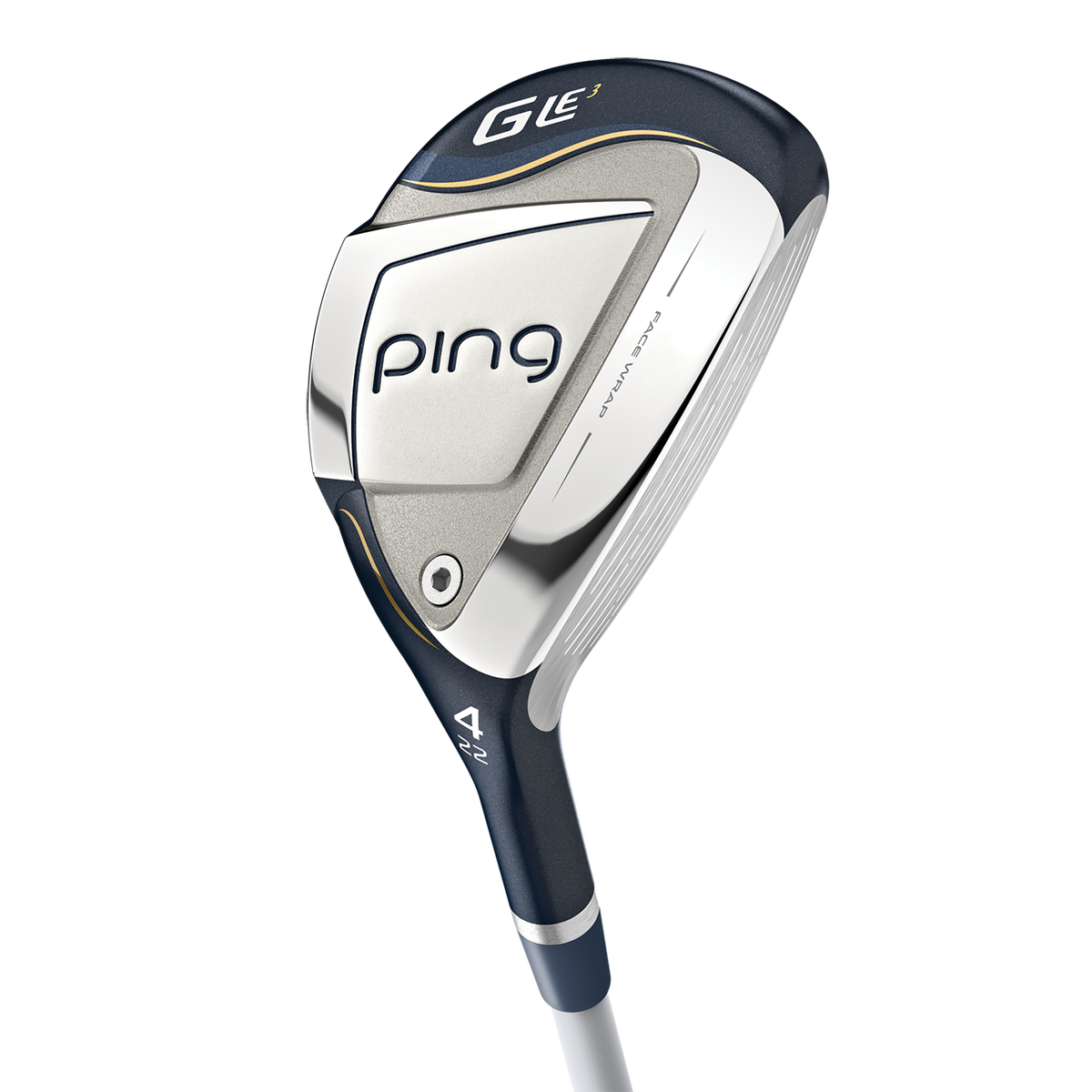 PING Women's G Le3 Hybrid Golf Club - Lightweight & Forgiving Ladies Hybrid for Improved Accuracy & Distance | Perfect for Fairway Shots & Rough Recovery