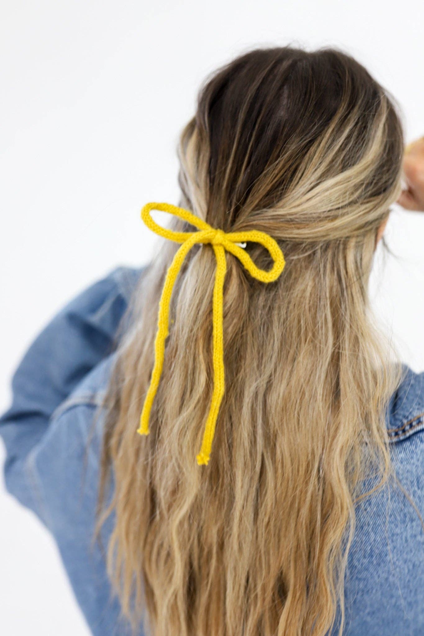 Crochet Hair Bow for Women & Girls - Handmade Boho Headband, Fashion Hair Accessory for Weddings, Parties & Everyday Style