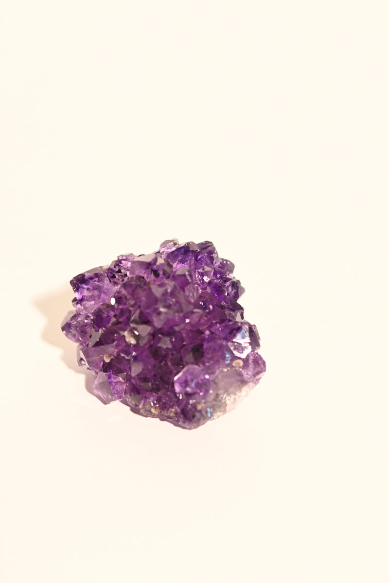 Natural Mini Amethyst Flower Cluster - Healing Crystal for Meditation, Home Decor & Jewelry Making | Perfect for Spiritual Gifts, Yoga Spaces & Crystal Collections