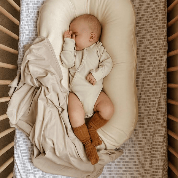Elys & Co Soft Organic Cotton Crib Sheet - Single Pack for Baby Crib & Bassinet - Perfect for Nursery, Daycare & Travel
