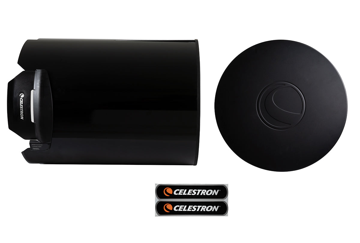 14 Inch Aluminum Dew Shield with Cover Cap for Telescopes - Perfect for Astronomy Enthusiasts & Night Sky Observation