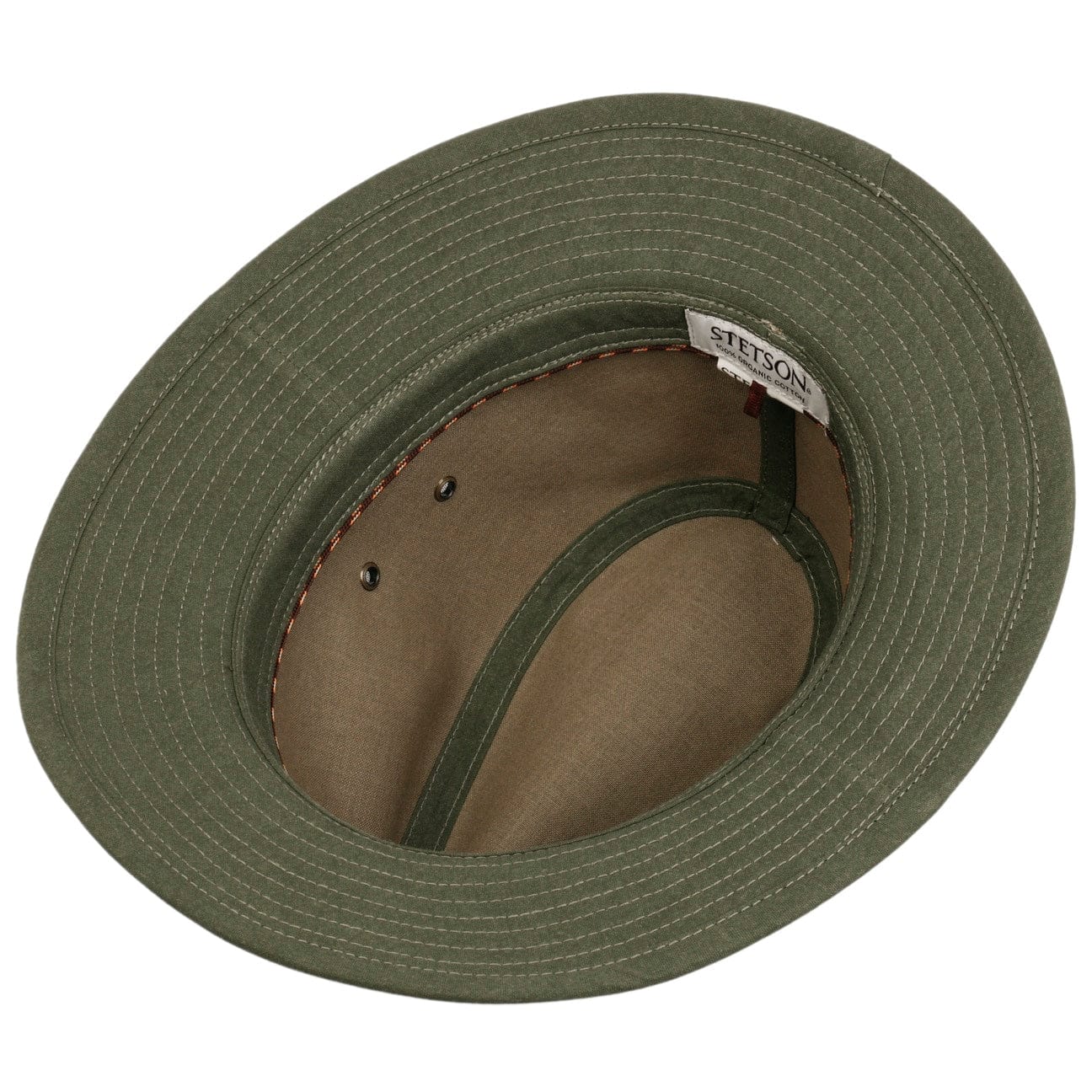 Stetson Organic Cotton Traveler Hat for Men & Women - Breathable Sun Protection for Outdoor Adventures, Hiking, and Beach Vacations