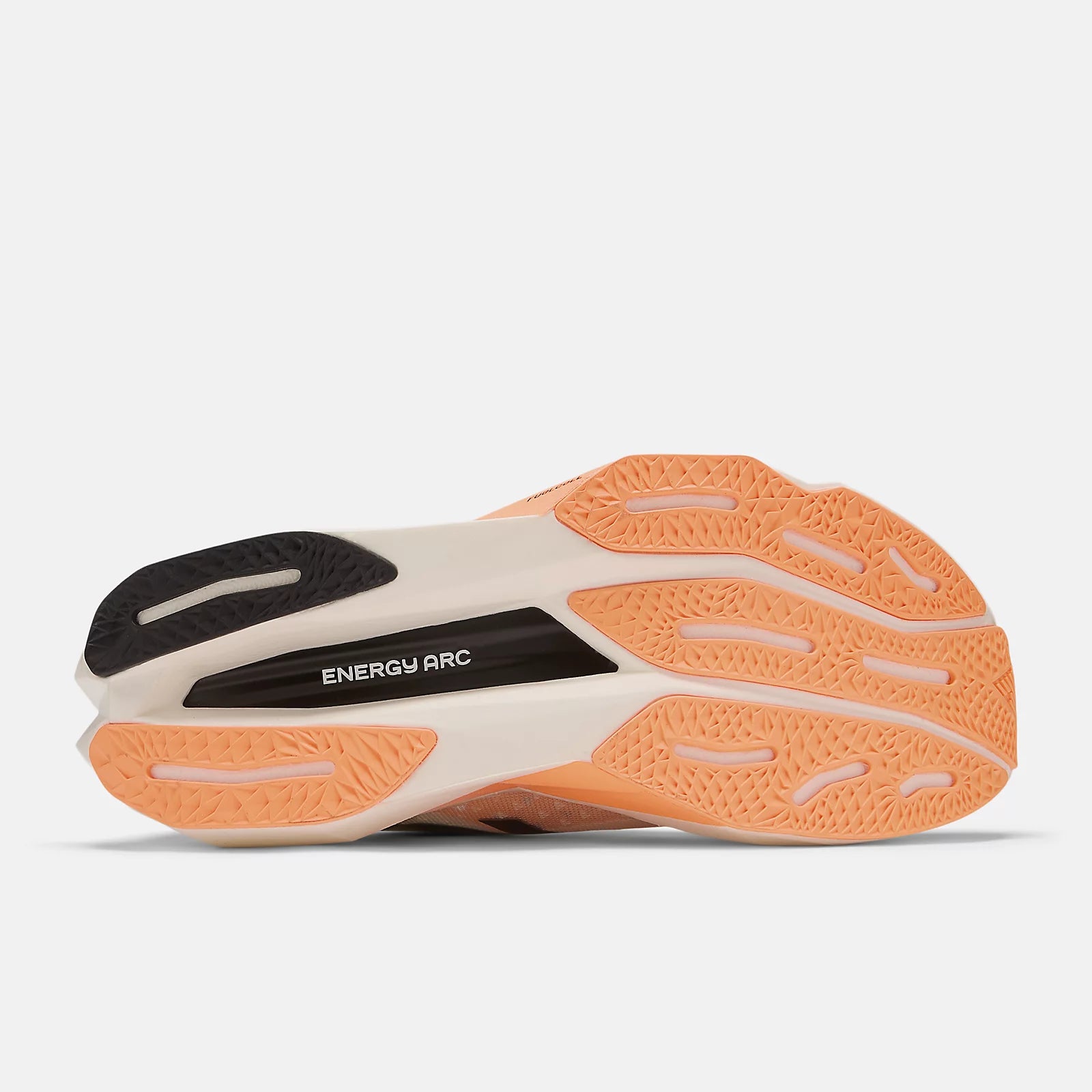 New Balance Women's FuelCell SuperComp Elite v4 Running Shoes - White/Angora/Hot Mango - Lightweight Racing Sneakers for Marathon & Long Distance Training