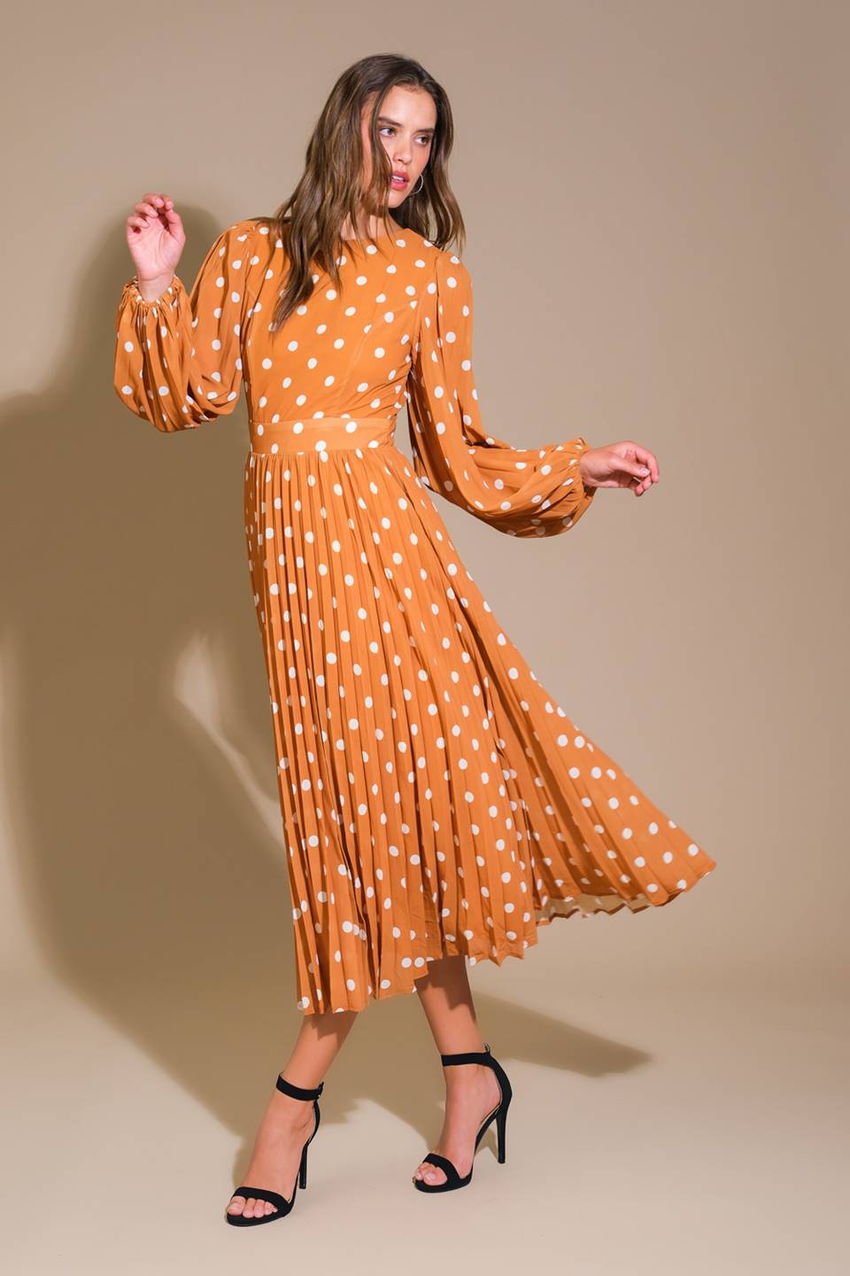 Elegant Moment Maker Woven Midi Dress for Women | Summer Casual & Party Wear | Perfect for Weddings, Dates & Office Outfits