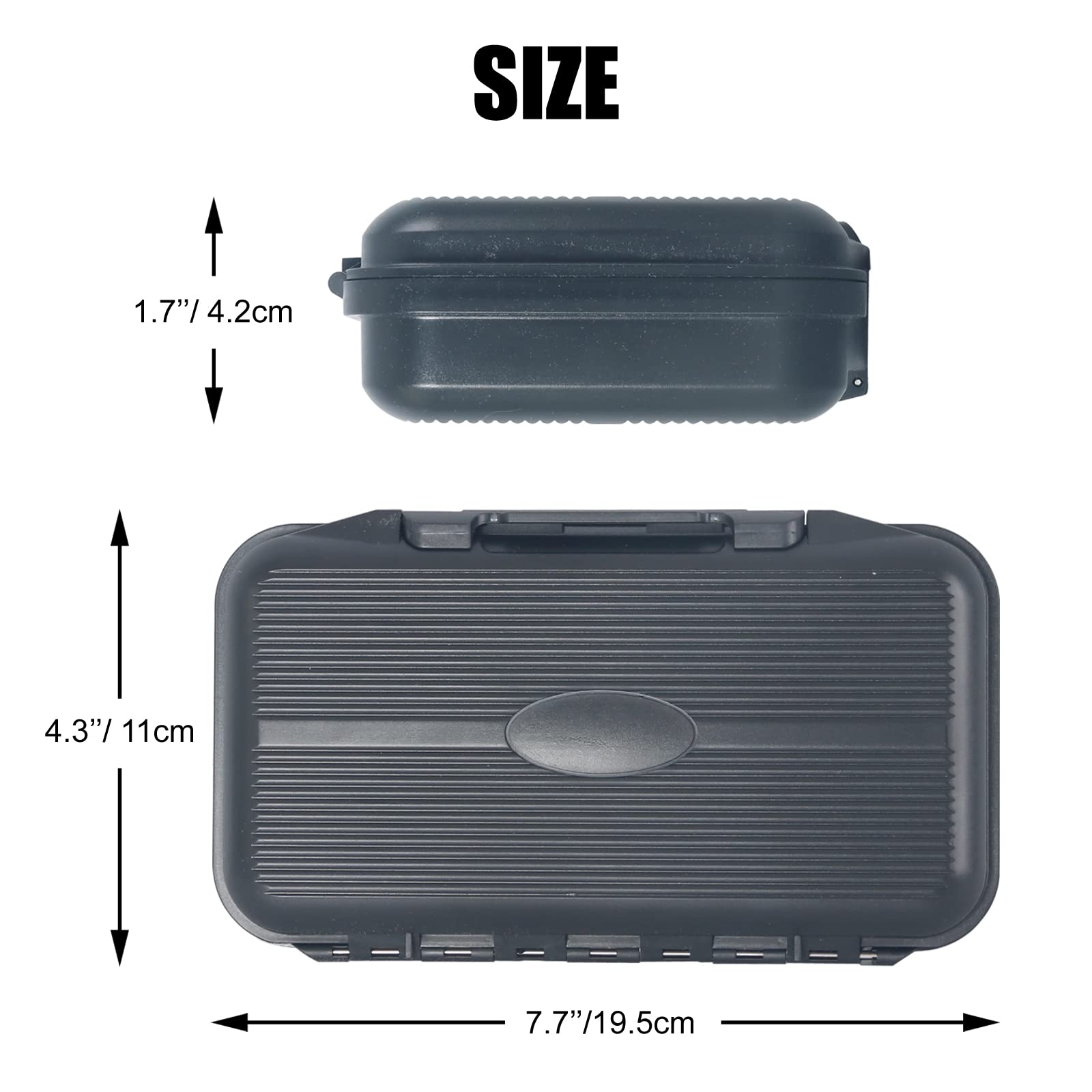 Maxcatch Double Sided Waterproof Fly Fishing Box - Streamer & Jig Organizer for Trout, Bass, Salmon | Perfect for River, Lake & Saltwater Fishing Trips