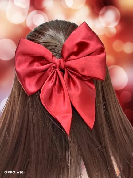 SUNBIRD Hair Clips for Girls & Women - Stylish French Bow Hairpins, Hair Bows, Barrettes with Long Tail Ribbon | Perfect for School, Parties, Weddings & Everyday Hair Accessories