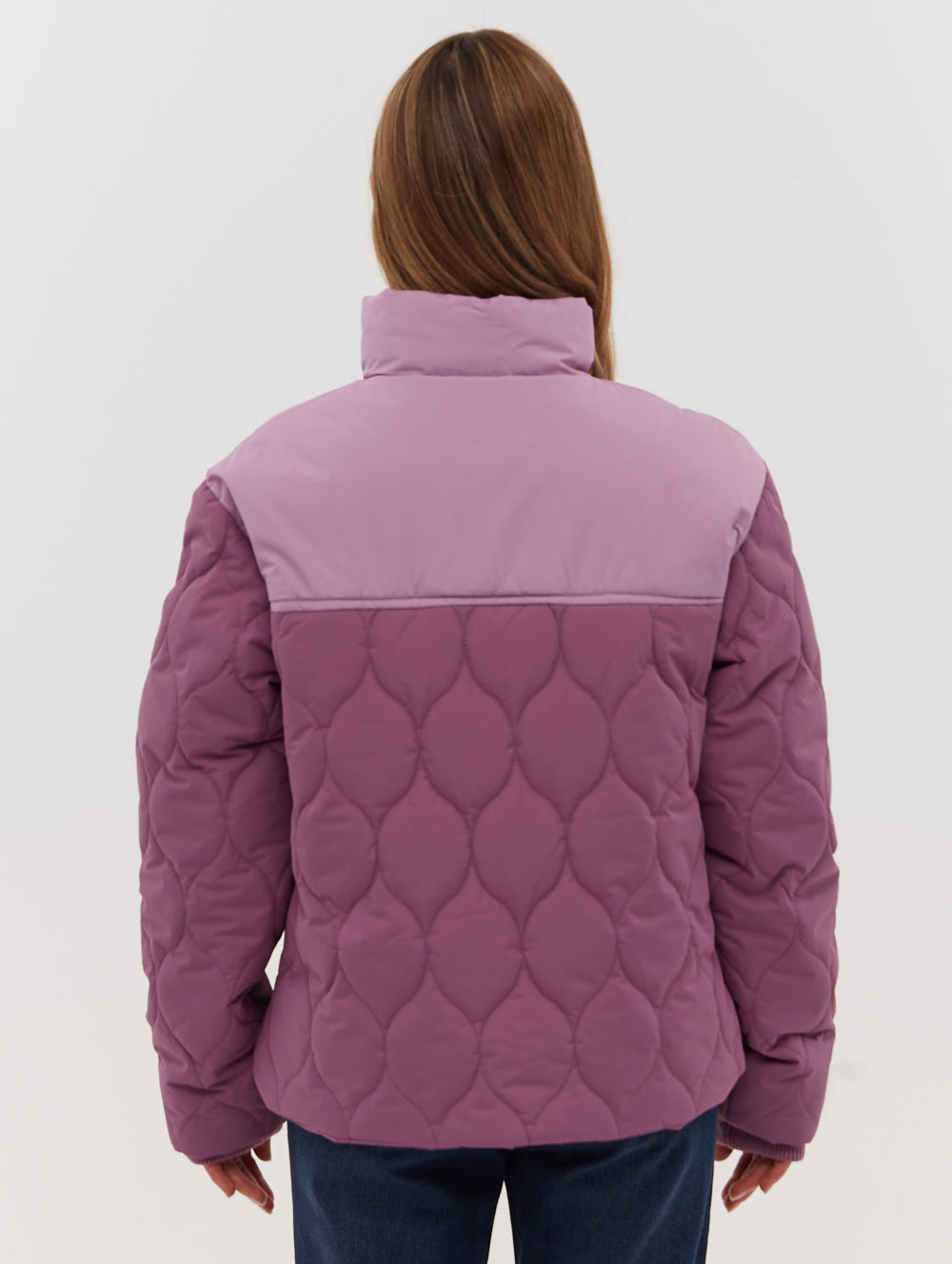 Jorgia Quilted Jacket for Women - Lightweight Puffer Coat with Stylish Diamond Stitch Design | Perfect for Fall, Winter & Outdoor Activities