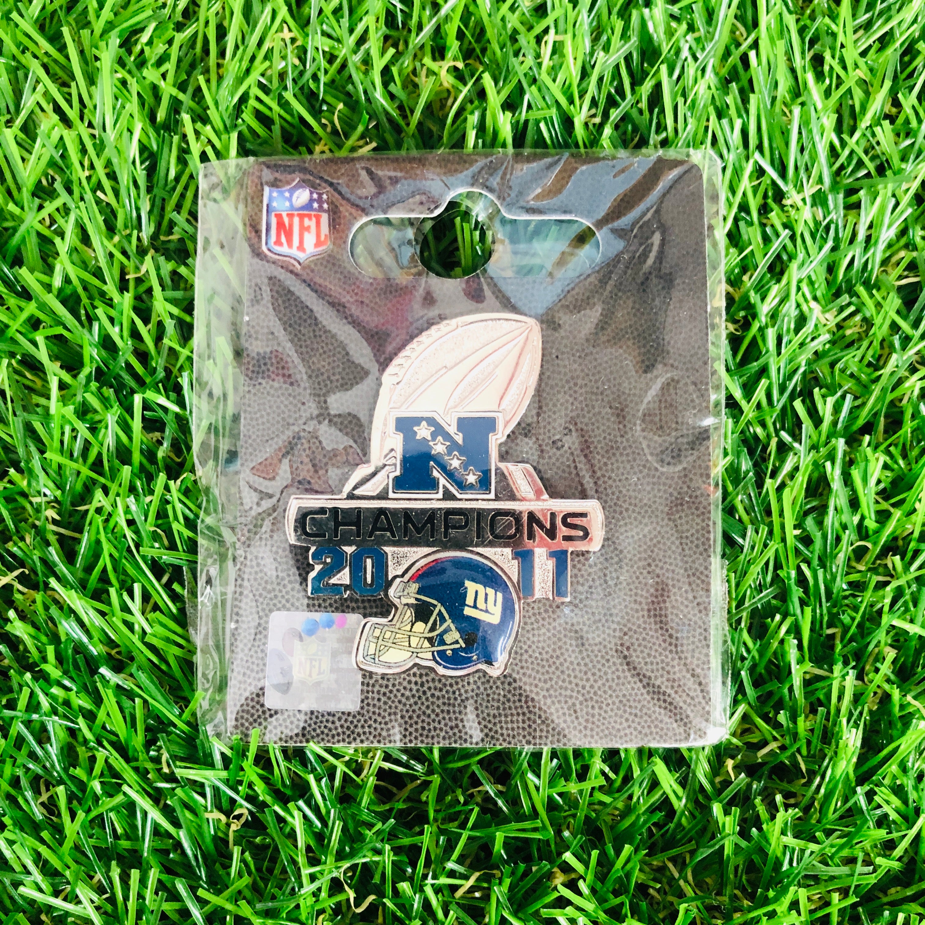 New York Giants 2011 NFC Champions Collectible Pin - Perfect for Fans, Memorabilia & Sports Decor