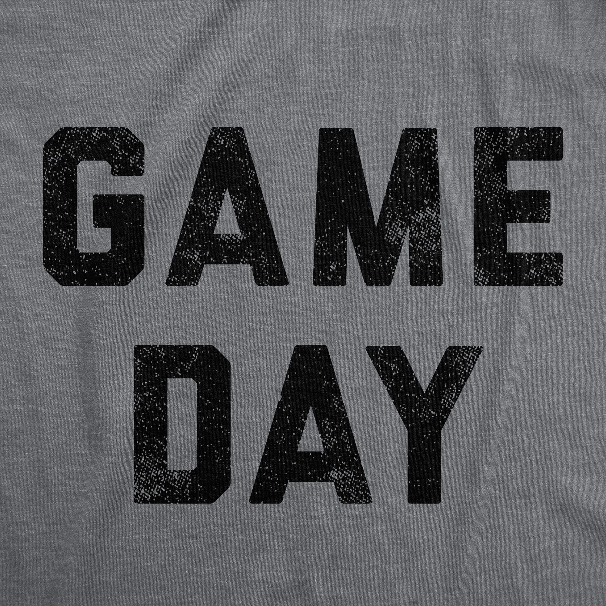 Funny Football Sunday Big Game Sports Graphic Tee for Men - Comfortable Game Day T-Shirt - Perfect for Tailgating, Sports Bars, and NFL Fan Parties