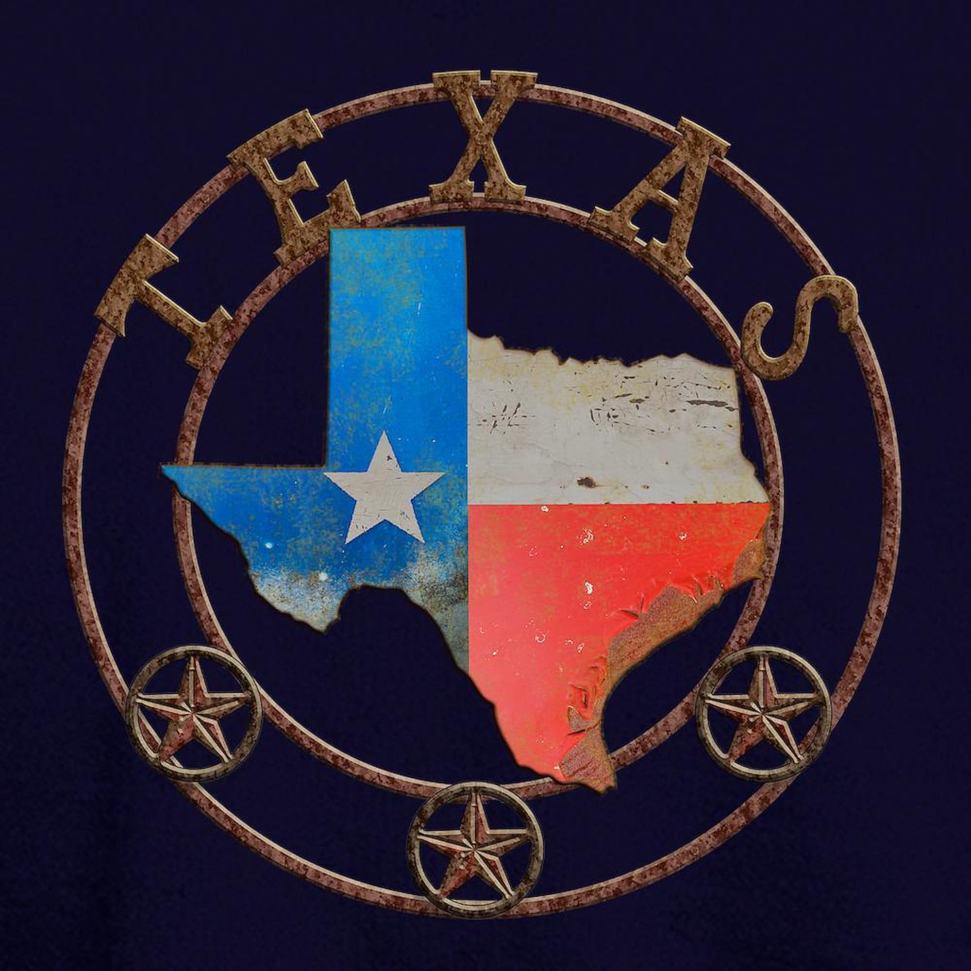 Texas Wrought Iron Barn Art Women's Zip Hoodie - Stylish Zip-Up Sweatshirt for Casual Wear, Outdoor Activities & Texas Pride Fashion