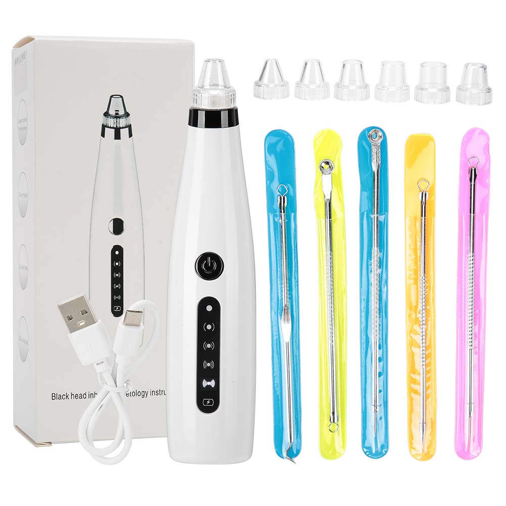 Electric Blackhead Remover & Facial Massager - Deep Cleansing Pore Vacuum for Acne & Blackhead Removal | Skin Care Tool for Face Cleansing & Exfoliation | Perfect for Daily Skincare Routine & Spa Treatments