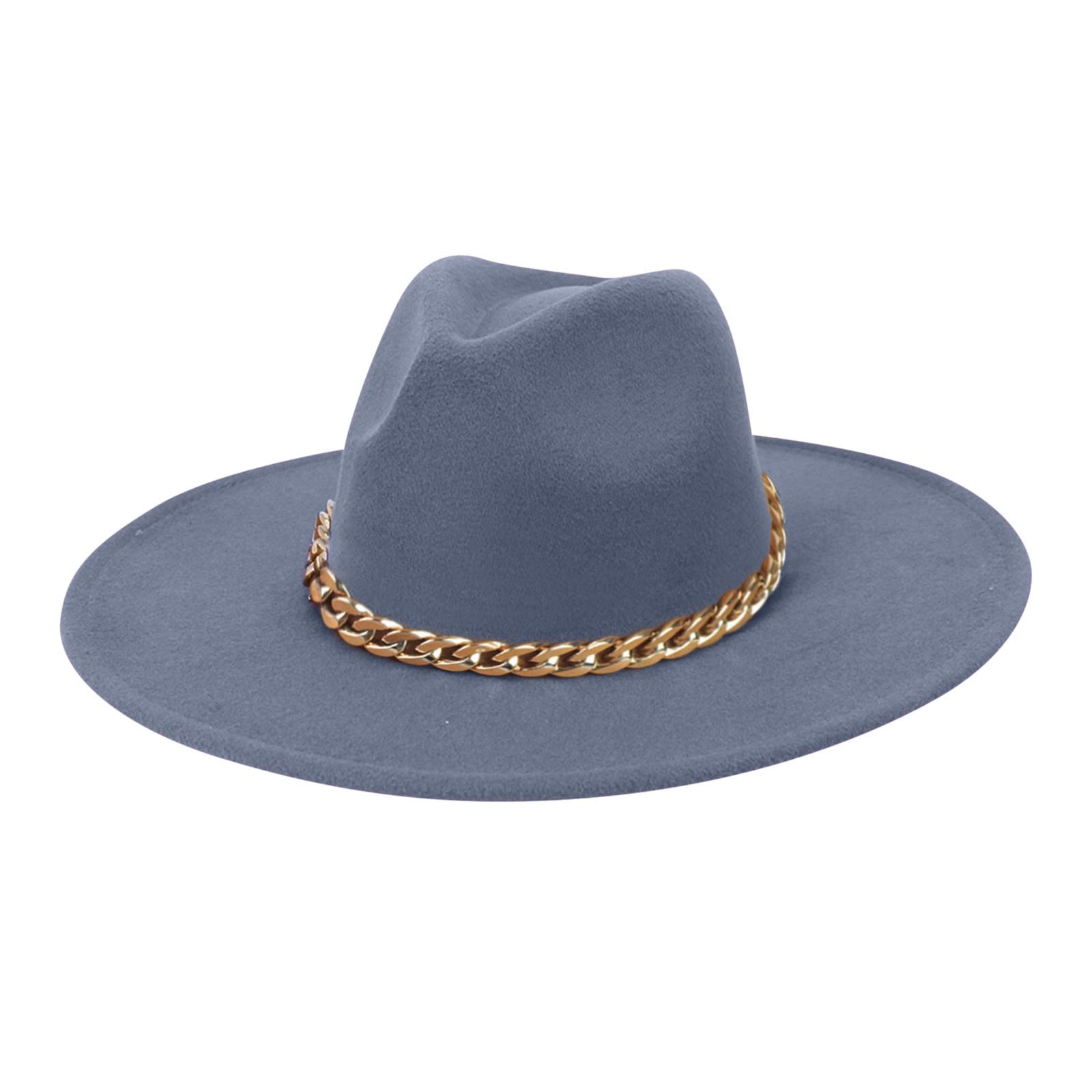 Stylish Unisex Fedora Hat for Men & Women - Wide Brim Fashion Dress Hat & Baseball Cap Alternative - Perfect for Outdoor Events, Weddings, and Everyday Wear