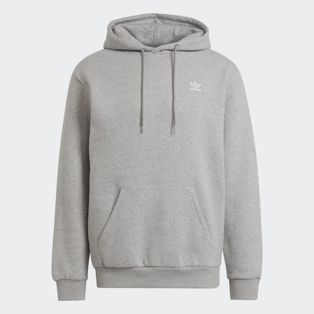 Adidas Originals Men's Adicolor Essentials Trefoil Hoodie - Soft Cotton Pullover Sweatshirt with Classic Logo for Casual Wear & Street Style Outfits