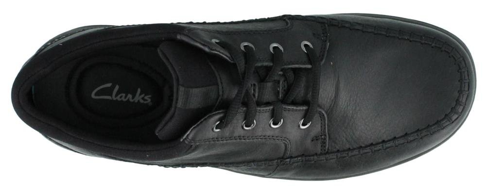 Clarks Men's Portland 2 Tie Dress Shoes - Classic Oxford Style Formal Lace-Up Shoes for Business & Wedding - Comfortable Leather Dress Shoes for Office, Interviews & Special Occasions