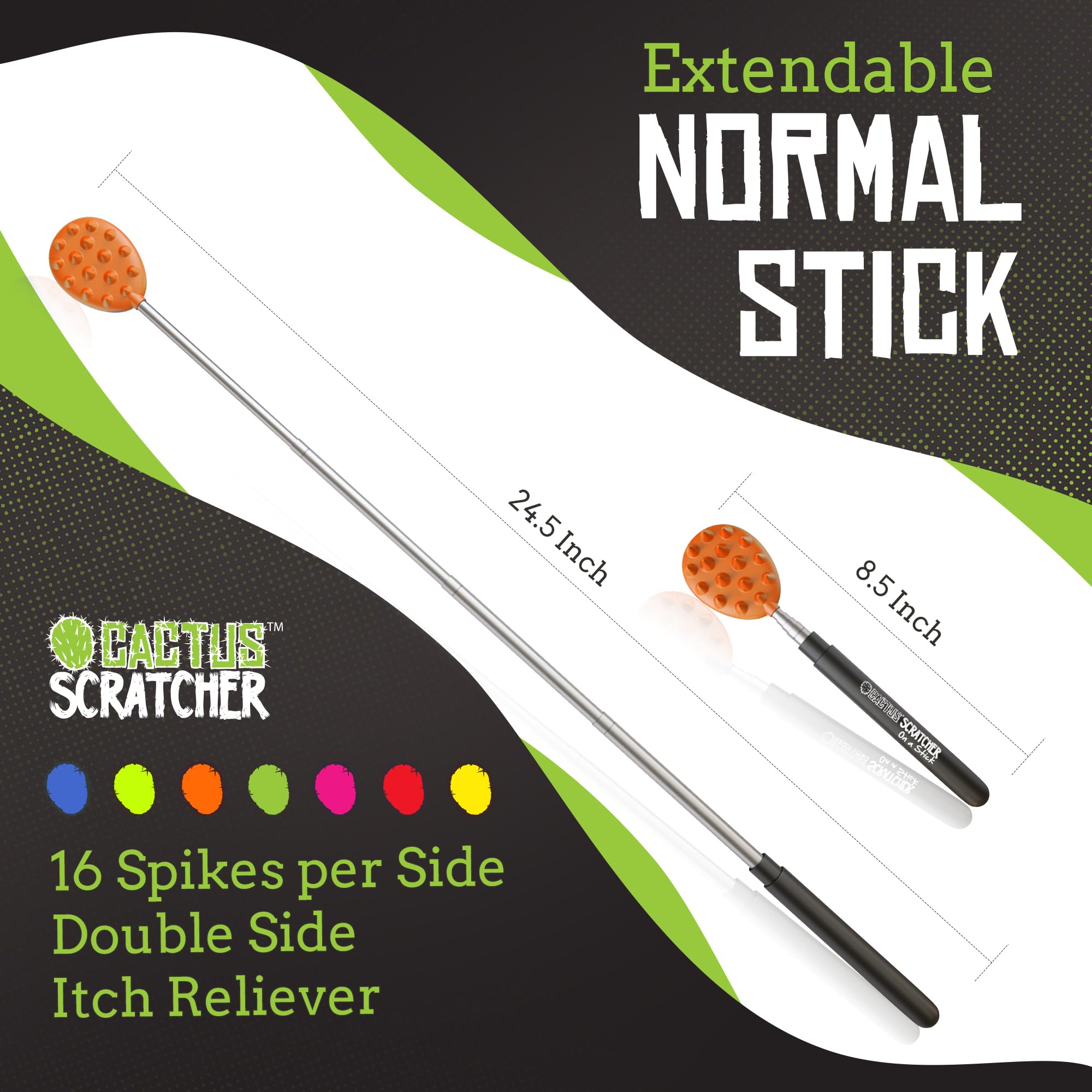 Extendable Cactus Back Scratcher - 24.5