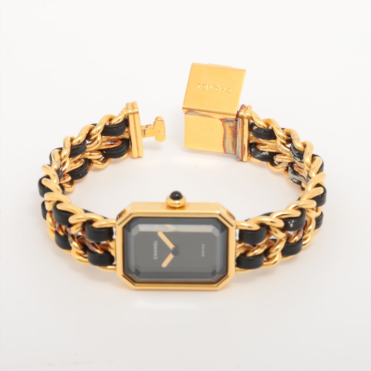 Chanel Première Medium Size Luxury Women's Watch - Elegant Gold-Tone Bracelet for Formal Events & Special Occasions