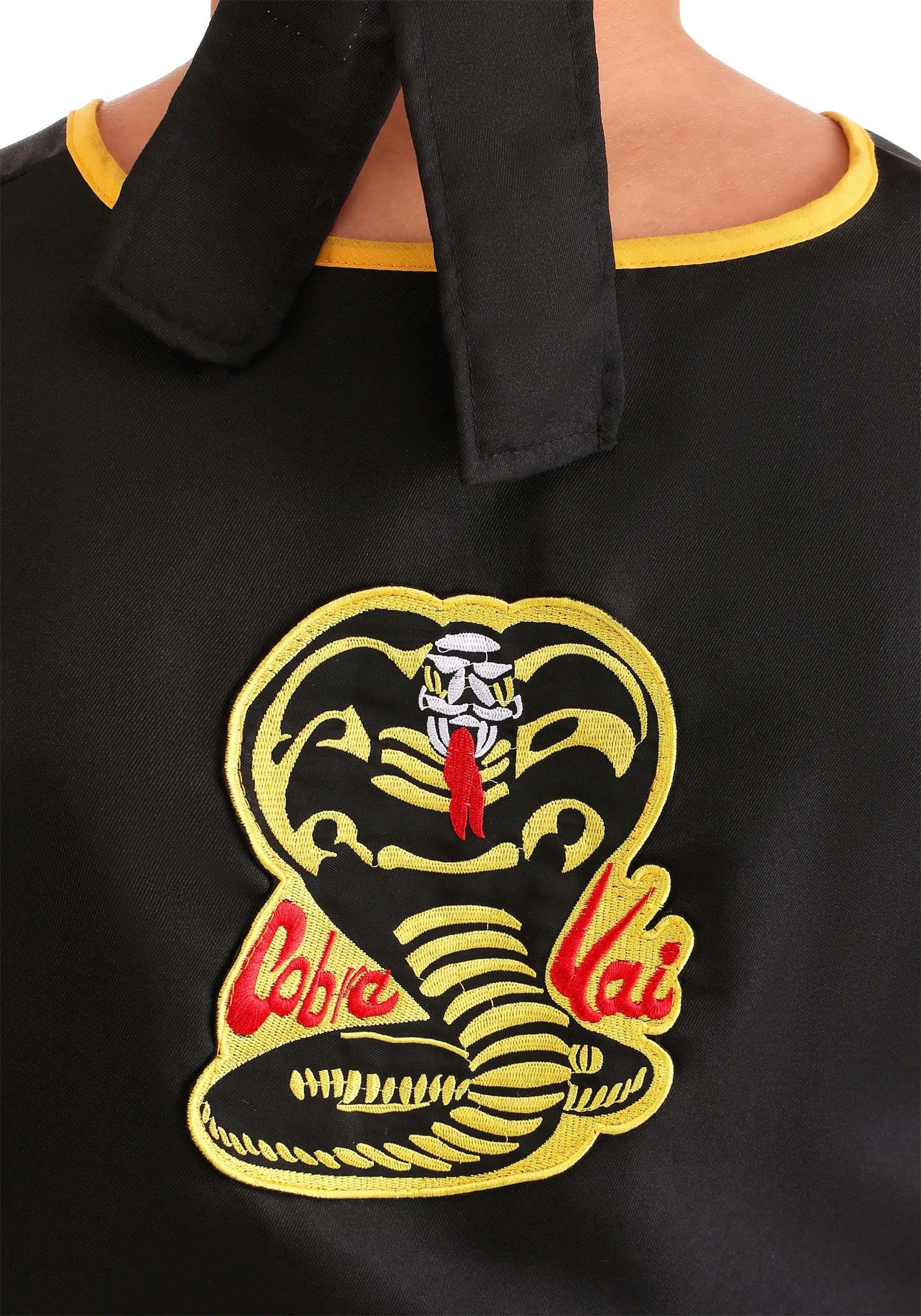 Cobra Kai Karate Costume for Adults - Halloween, Cosplay, and Martial Arts Training Outfit
