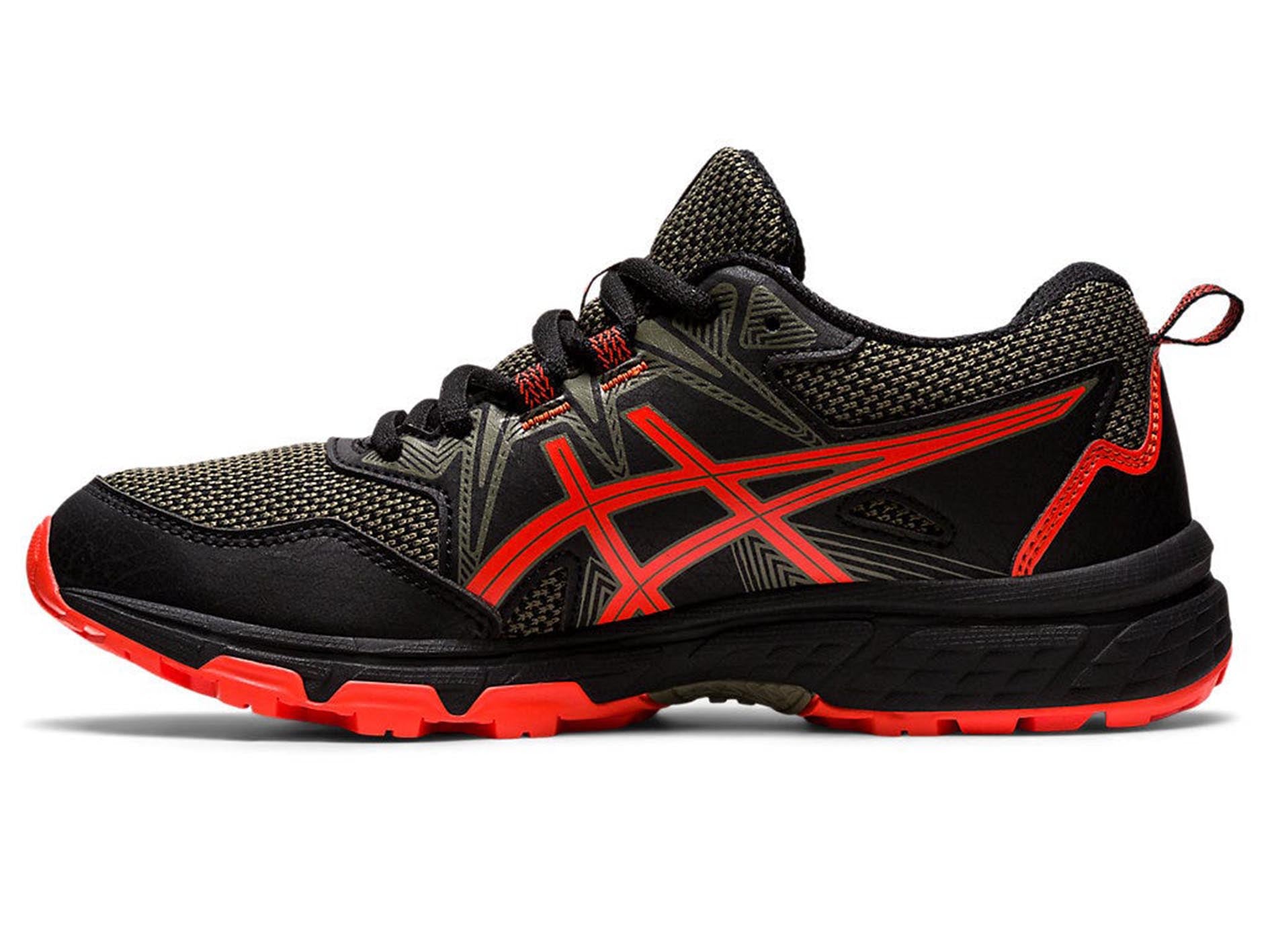 ASICS Junior Gel Venture 8 GS Running Shoes for Kids - Lightweight Trail Sneakers with Shock Absorption (Style 1014A141-901) - Perfect for School Sports, Outdoor Adventures & Daily Play