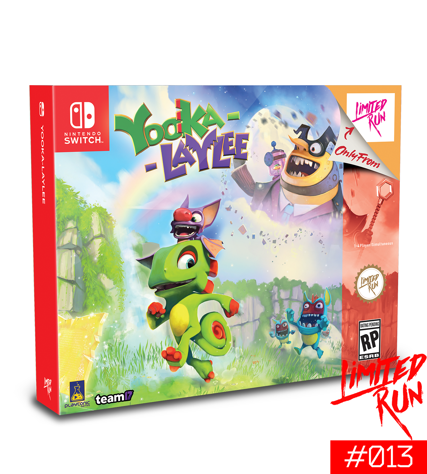 Yooka Laylee Classic Edition - Nintendo Switch Limited Run #13 - Collectible Retro Platformer Game for Kids & Adults - Perfect for Gaming Nights & Nostalgic Play