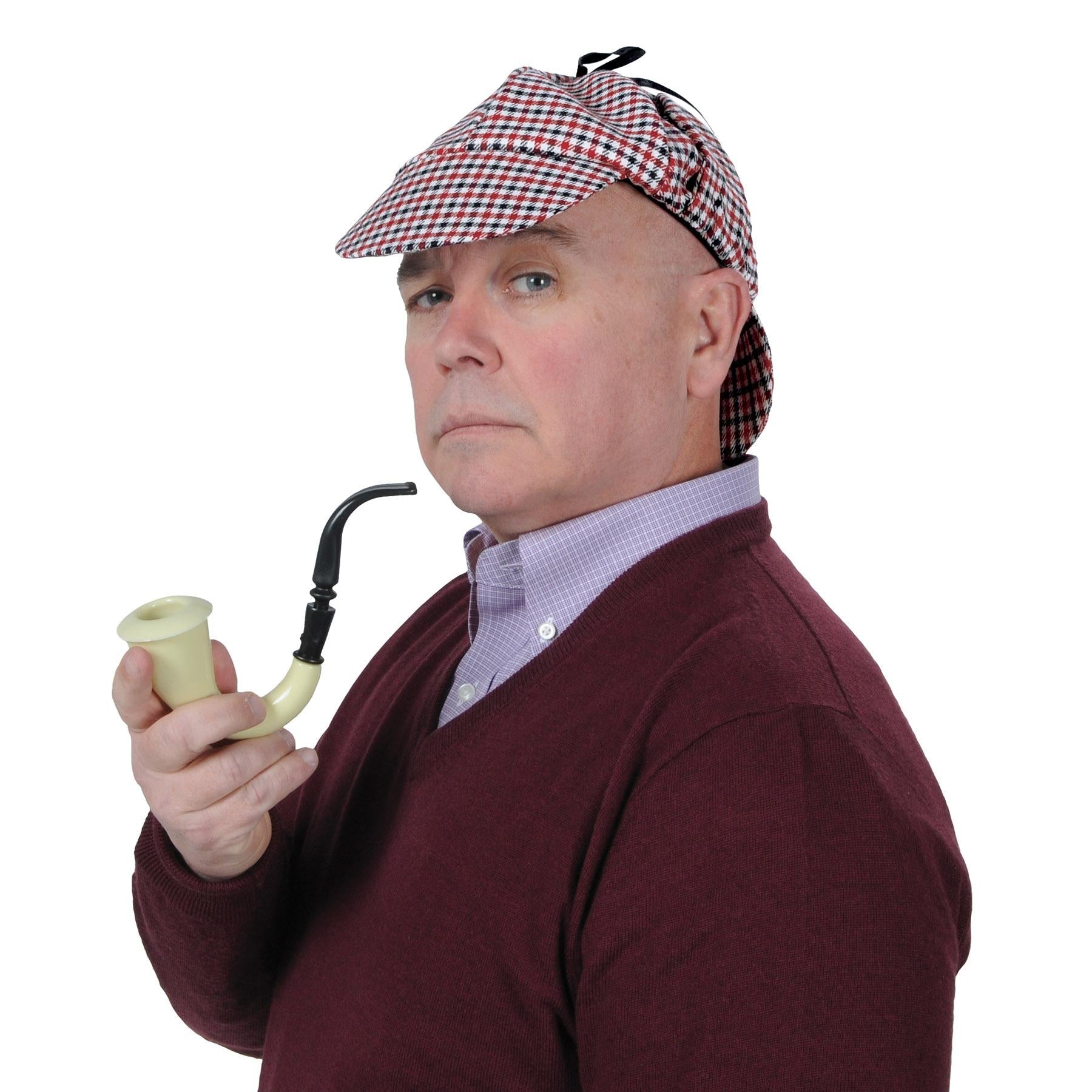 12 Pack Beistle Deerstalker Hats - Classic Sherlock Holmes Style Hunting Caps for Men & Women - Perfect for Costume Parties, Halloween, and Outdoor Adventures
