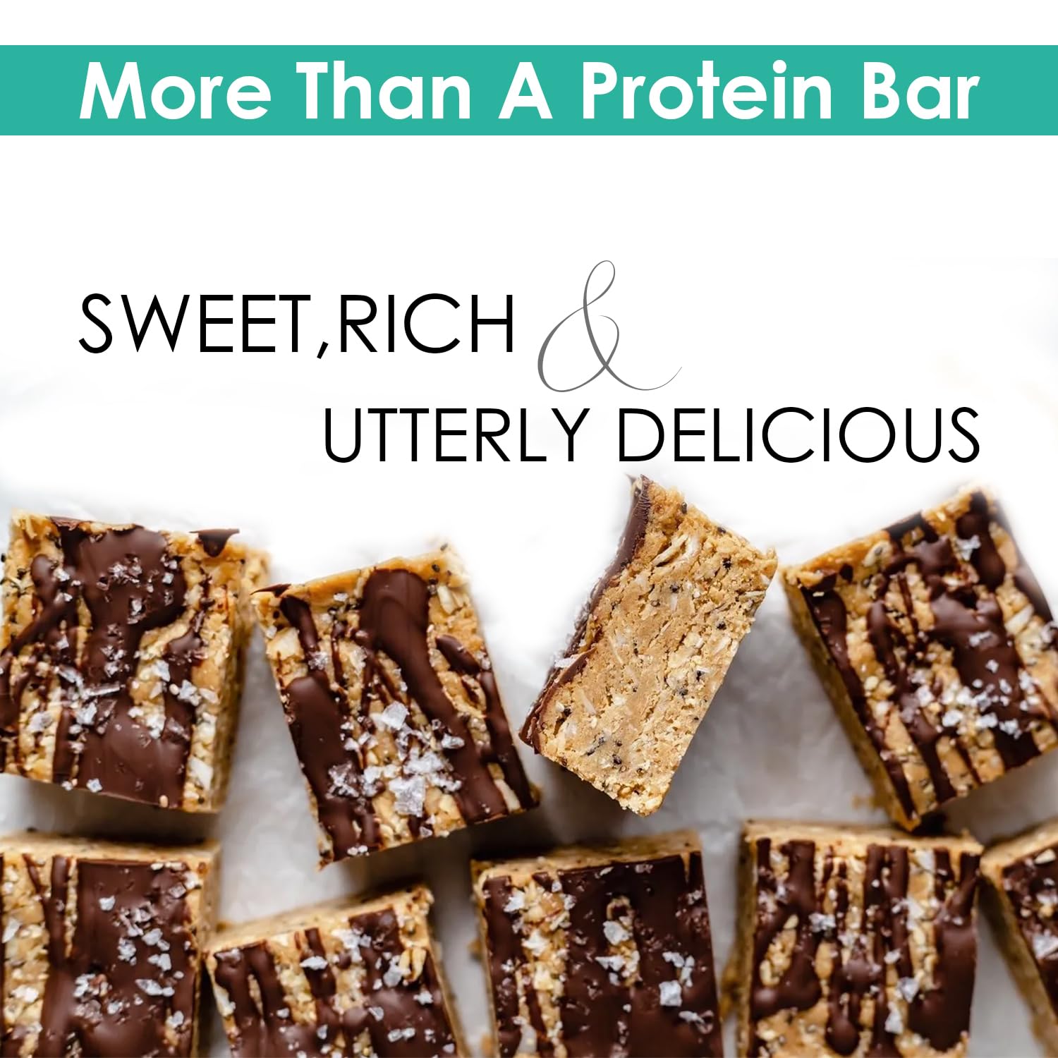 Protiwise High Protein Nutrition Bar - Caramel Nut Flavor | 15g Protein, Gluten Free, Low Fat & Sugar | Keto-Friendly Meal Replacement Snack for Weight Loss | Perfect for Gym, Hiking & On-the-Go Energy | 7 Bars per Box