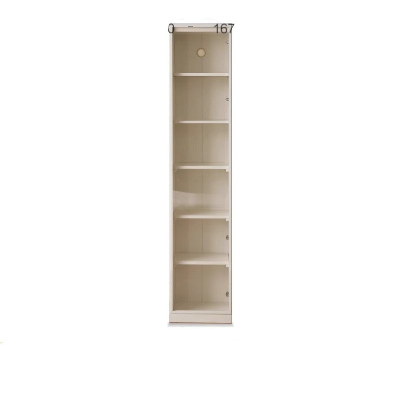 Solid Poplar Wood Bookcase - Wall to Ceiling Bookshelf with Adjustable Shelves for Home Office, Living Room & Library Storage