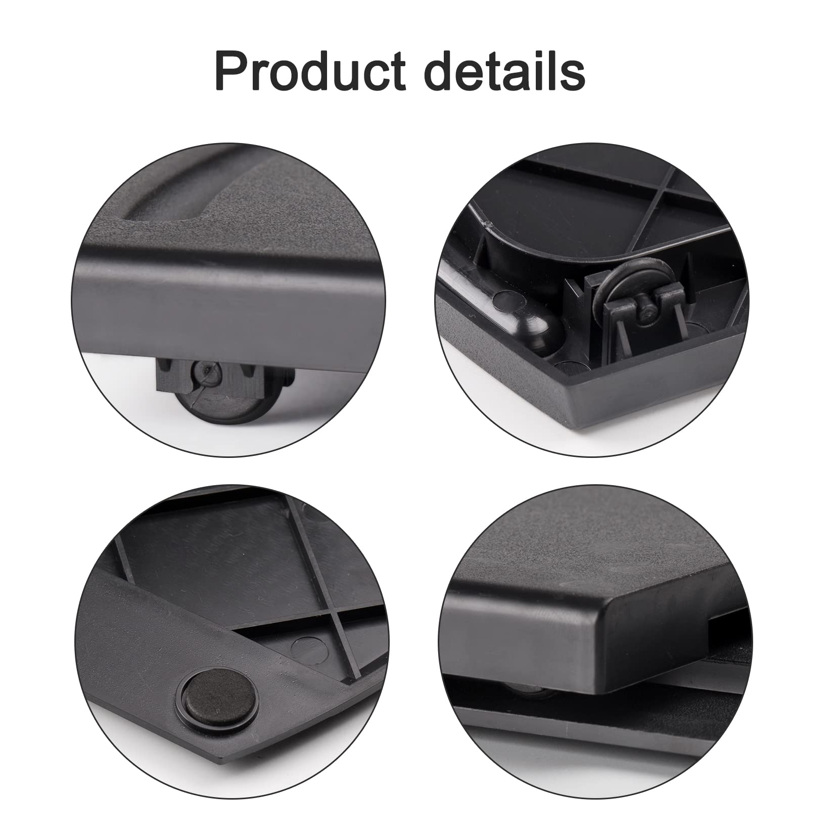 2 Pack Sliding Tray for Kitchen Appliances - Compatible with Coffee Makers, KitchenAid Mixers, Blenders, Air Fryers & Juicers - Countertop Organizer with Rolling Wheels | Perfect for Small Kitchen Spaces & Appliance Storage