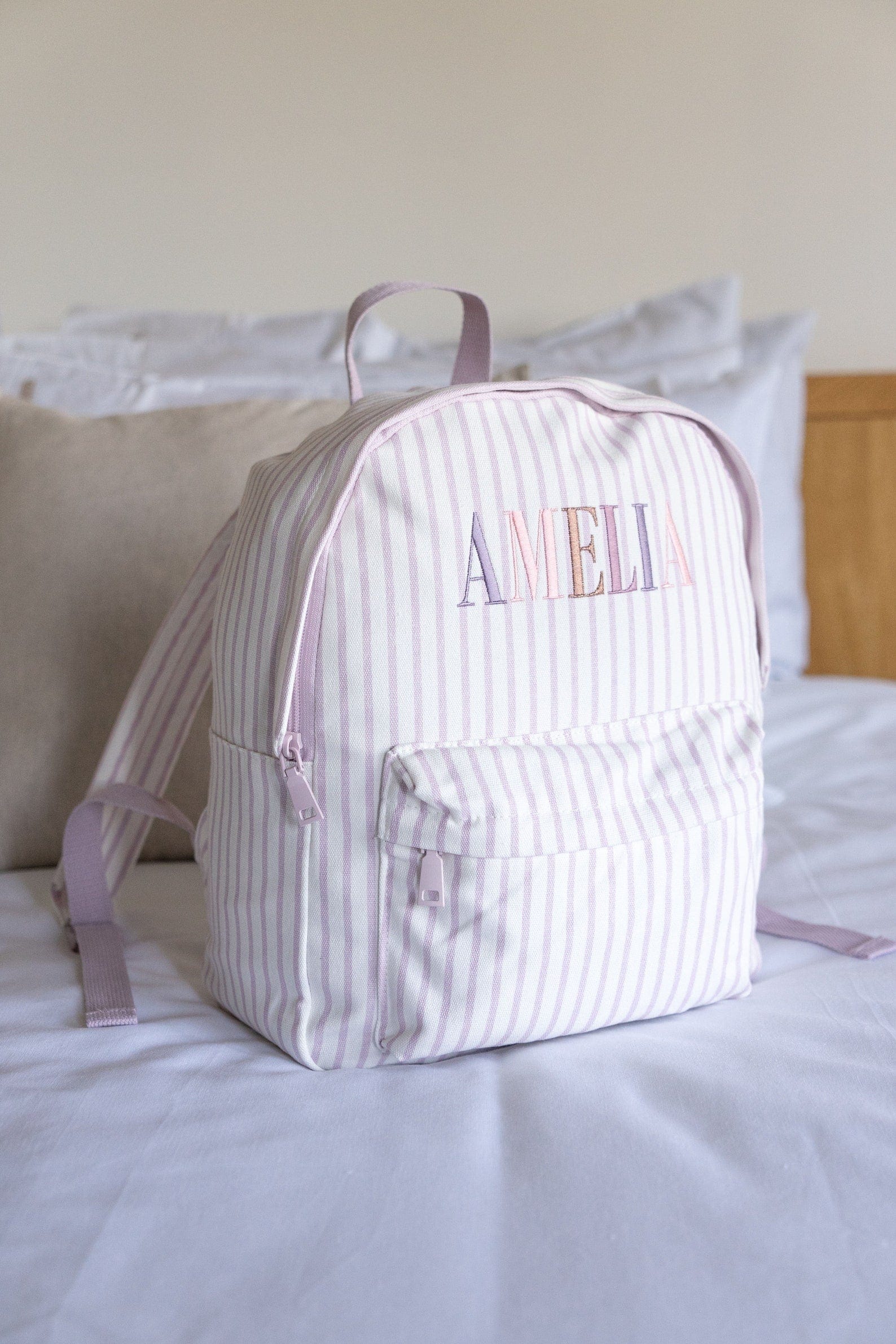 Personalized Bambino Backpack for Kids - Custom Name School Bag, Durable & Lightweight for School, Travel, and Daily Use