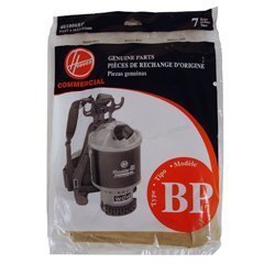 Hoover 401000BP Standard Style BP Replacement Bags - Compatible with Hoover Vacuum Cleaners - Perfect for Home Cleaning & Pet Hair Removal