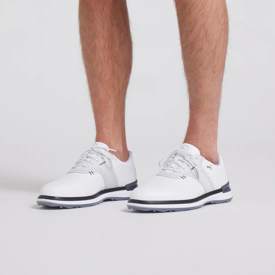 Puma Avant Running Shoes for Men - White & Feather Gray - Lightweight & Breathable for Jogging, Gym, and Daily Wear