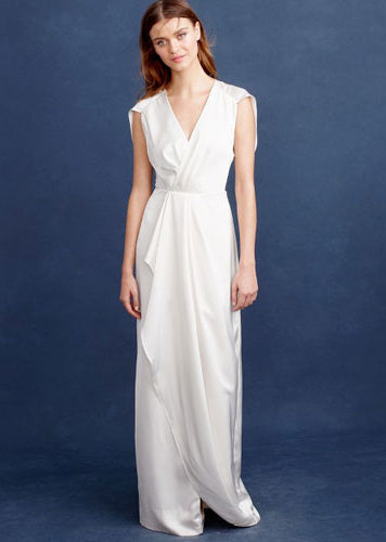 J. Crew Adrienne Gown - Elegant Women's Formal Evening Dress for Weddings, Galas & Special Occasions
