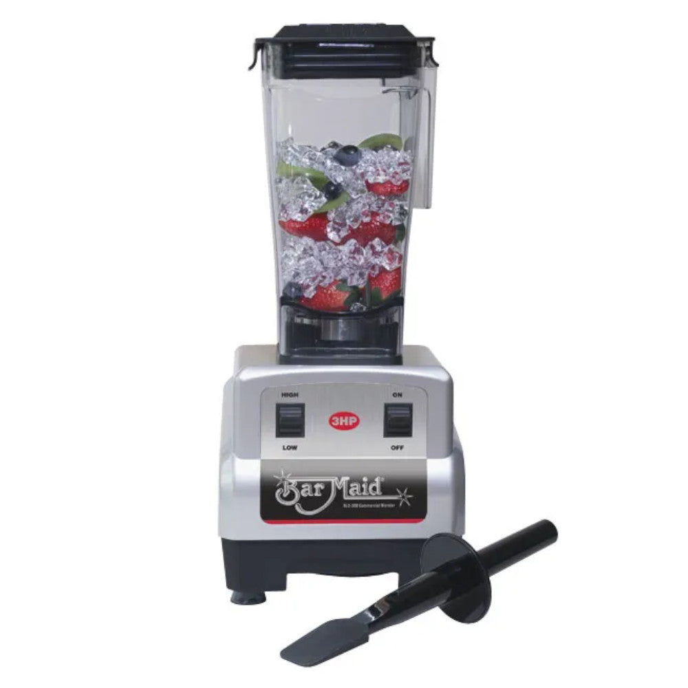 BARMAID 3 HP Commercial Bar Blender - High Performance Professional Smoothie & Cocktail Maker for Restaurants, Bars & Home Use