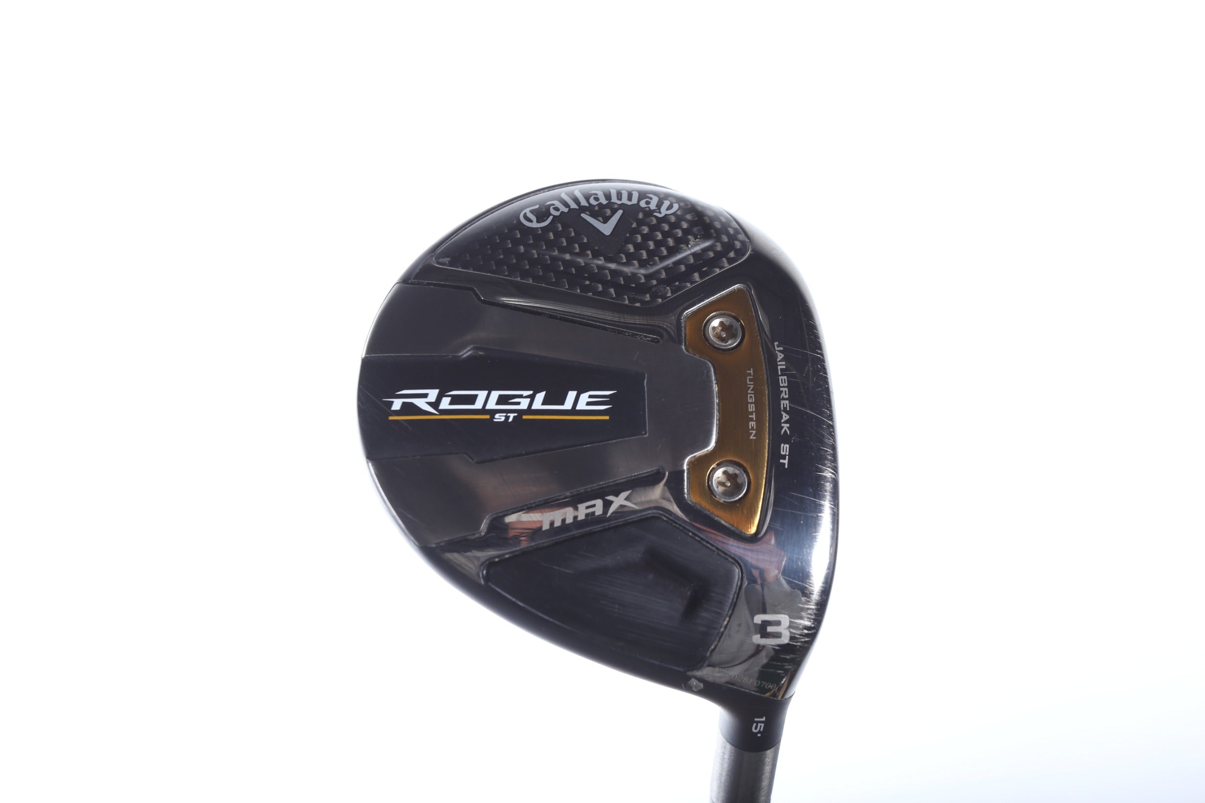 Used Callaway Rogue ST MAX 3 Wood Golf Club - Right Handed 15° Regular Flex for Men | Perfect for Fairway Shots & Long Drives