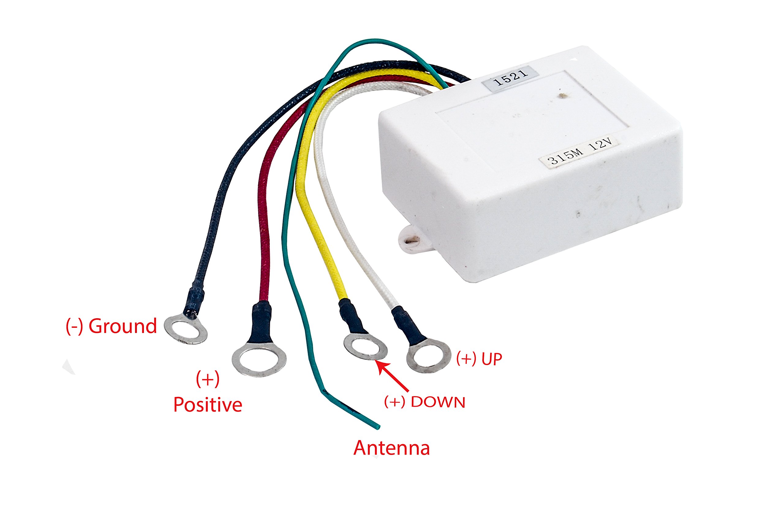 Wireless Anchor Windlass Remote Control - Boat Sail Trim Switch for Marine & Yachting (Perfect for Docking, Anchoring & Sailing)
