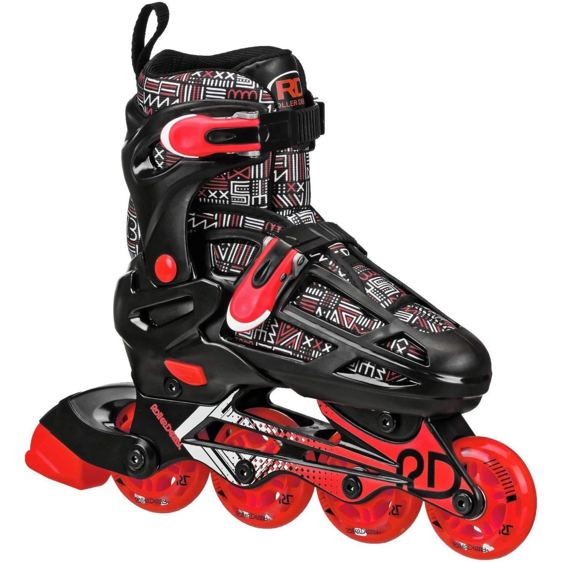 Roller Derby Adjustable 2-in-1 Quad & Inline Skates for Boys - Perfect for Outdoor Sports, Skate Parks & Family Fun