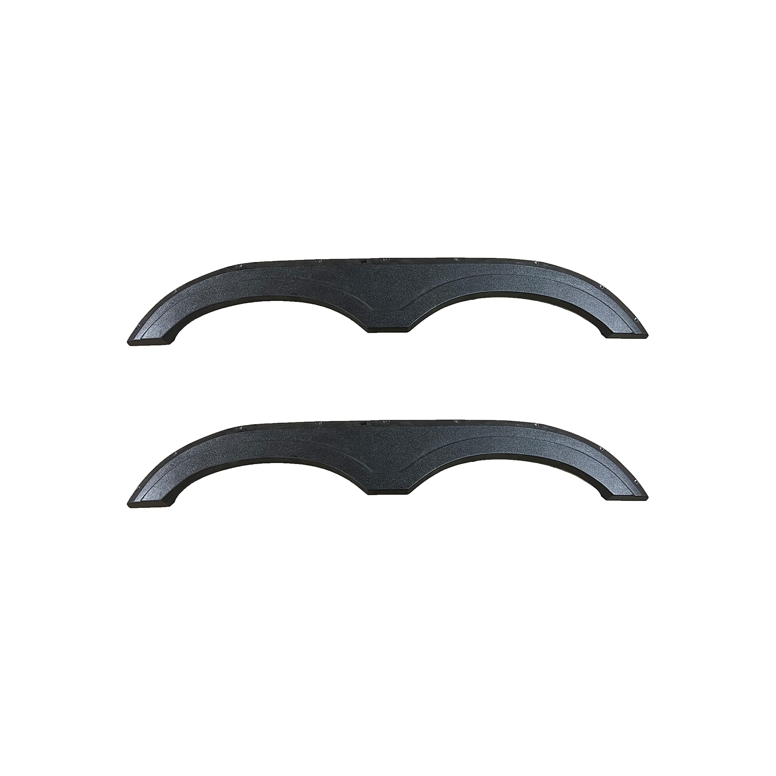 RV Keystone Fender Skirt for Tandem Axle - Black Pair (TRV597677) | Durable RV Accessories for Travel Trailers & Campers