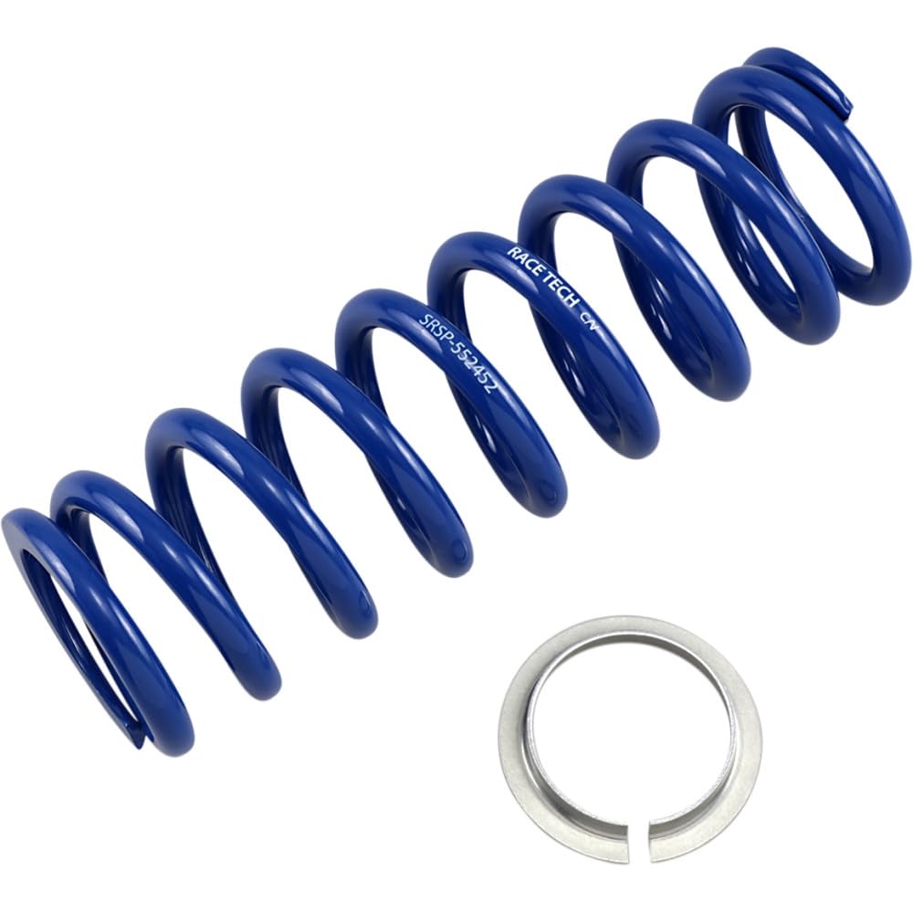 Race Tech SRSP 552452 Sport Shock Spring - 5.2 kg/mm Motorcycle Suspension Upgrade for Off-Road & Track Performance