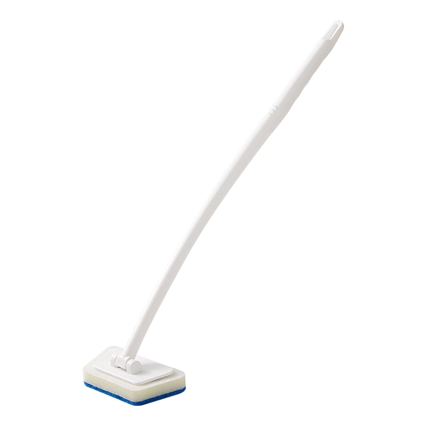Removable Bathtub Brush - Long Handle Multi-Purpose Cleaning Brush for Tiles, Walls, Floors & Windows | Heavy Duty Scrubber for Bathroom, Kitchen & Glass Surfaces - Ideal for Deep Cleaning Stains & Grime