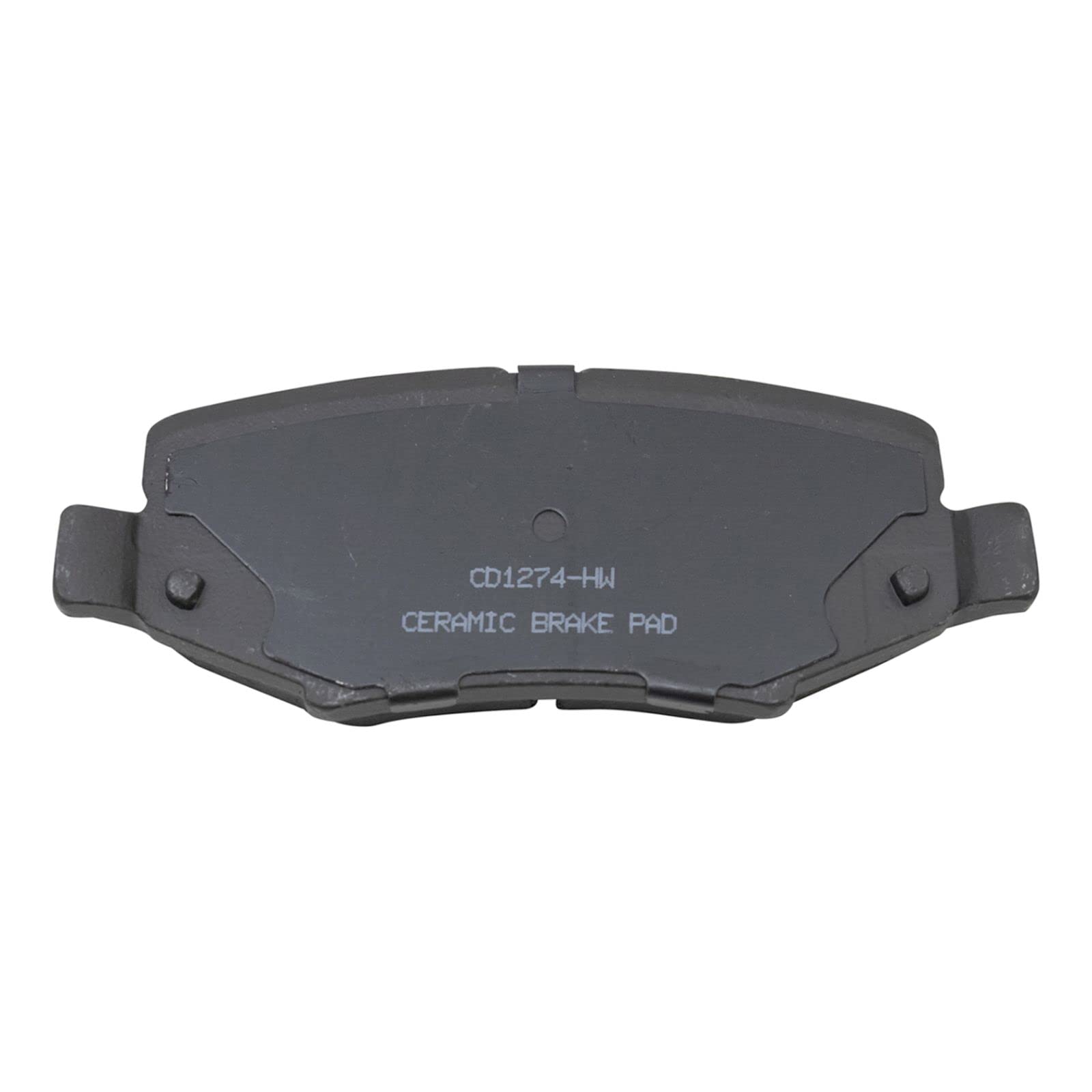 Ceramic Rear Brake Pads for 2007-2011 Dodge Nitro, 2008-2012 Jeep Liberty, 2007-2017 Wrangler & 2018 Wrangler JK - High Performance Braking for Off-Road & Daily Driving