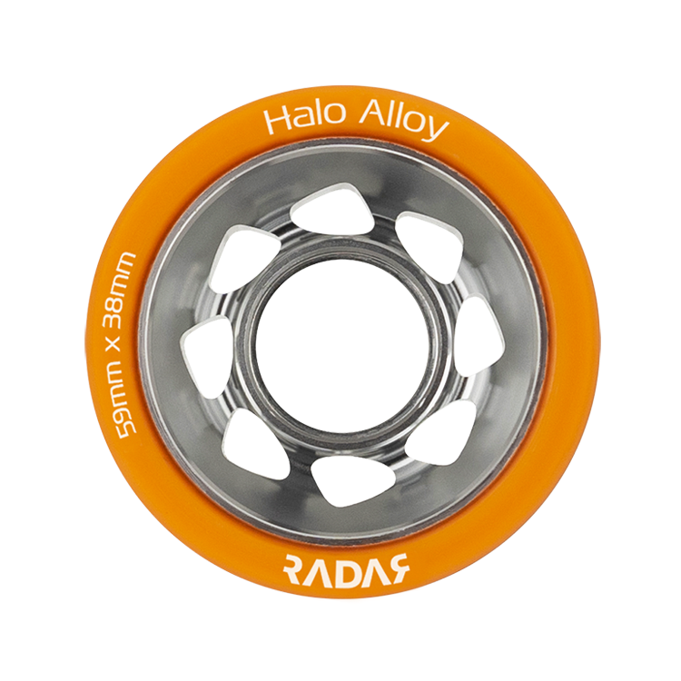 Halo ALLOY 59mm x 38mm - Premium Metal Carabiner Clip for Outdoor Gear, Hiking, Camping & Keychains - Durable Lightweight Hook for Backpacks, Tools & Everyday Carry (EDC) Accessories