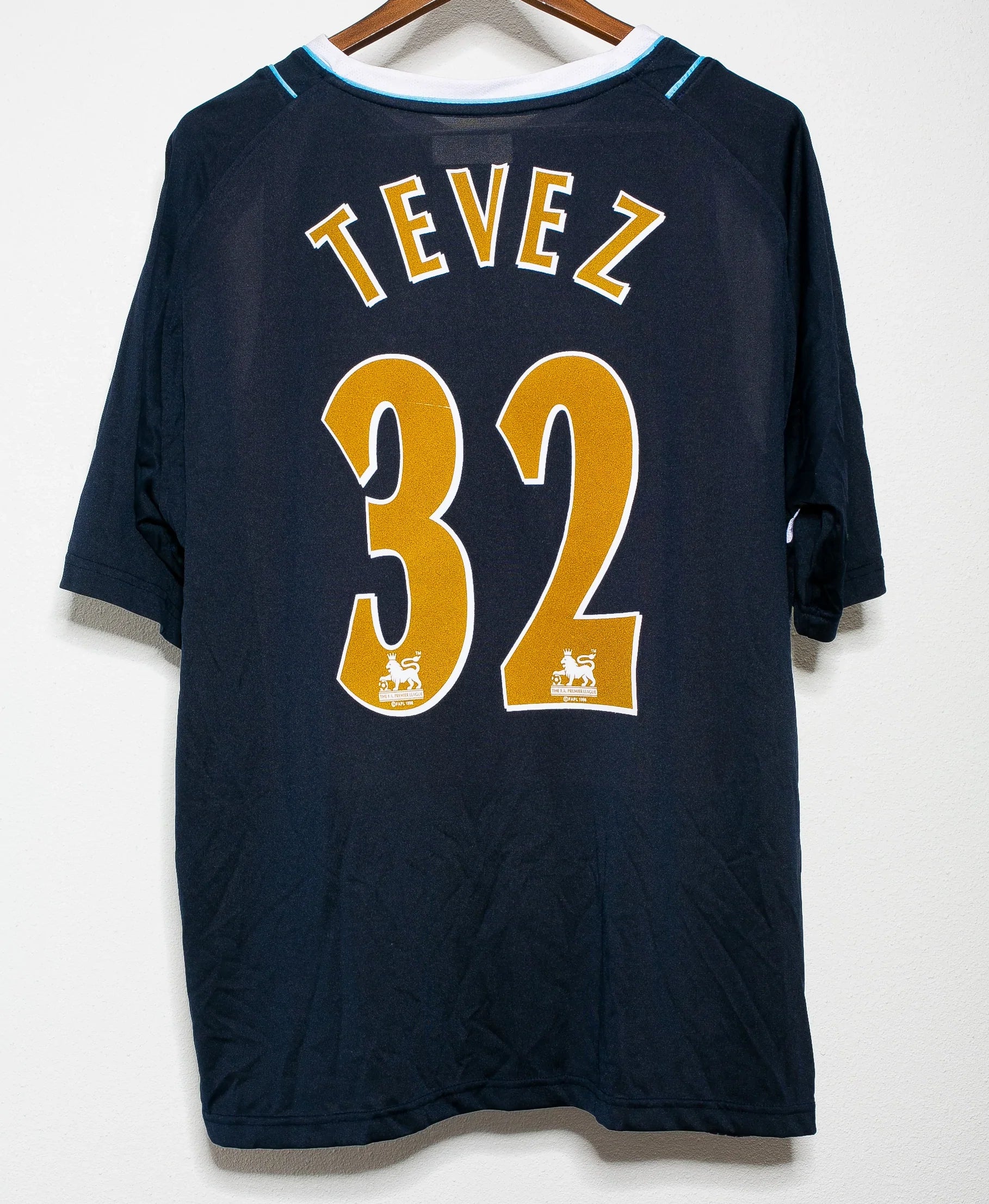 2006-07 West Ham United Tevez Away Football Jersey (2XL) - Vintage Soccer Shirt for Fans, Collectors & Match Days