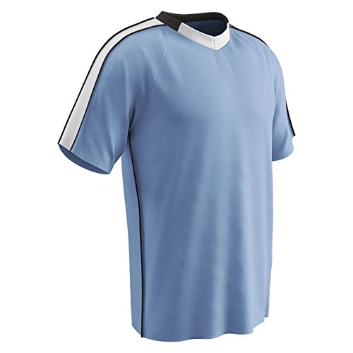 Light Blue, White, Black