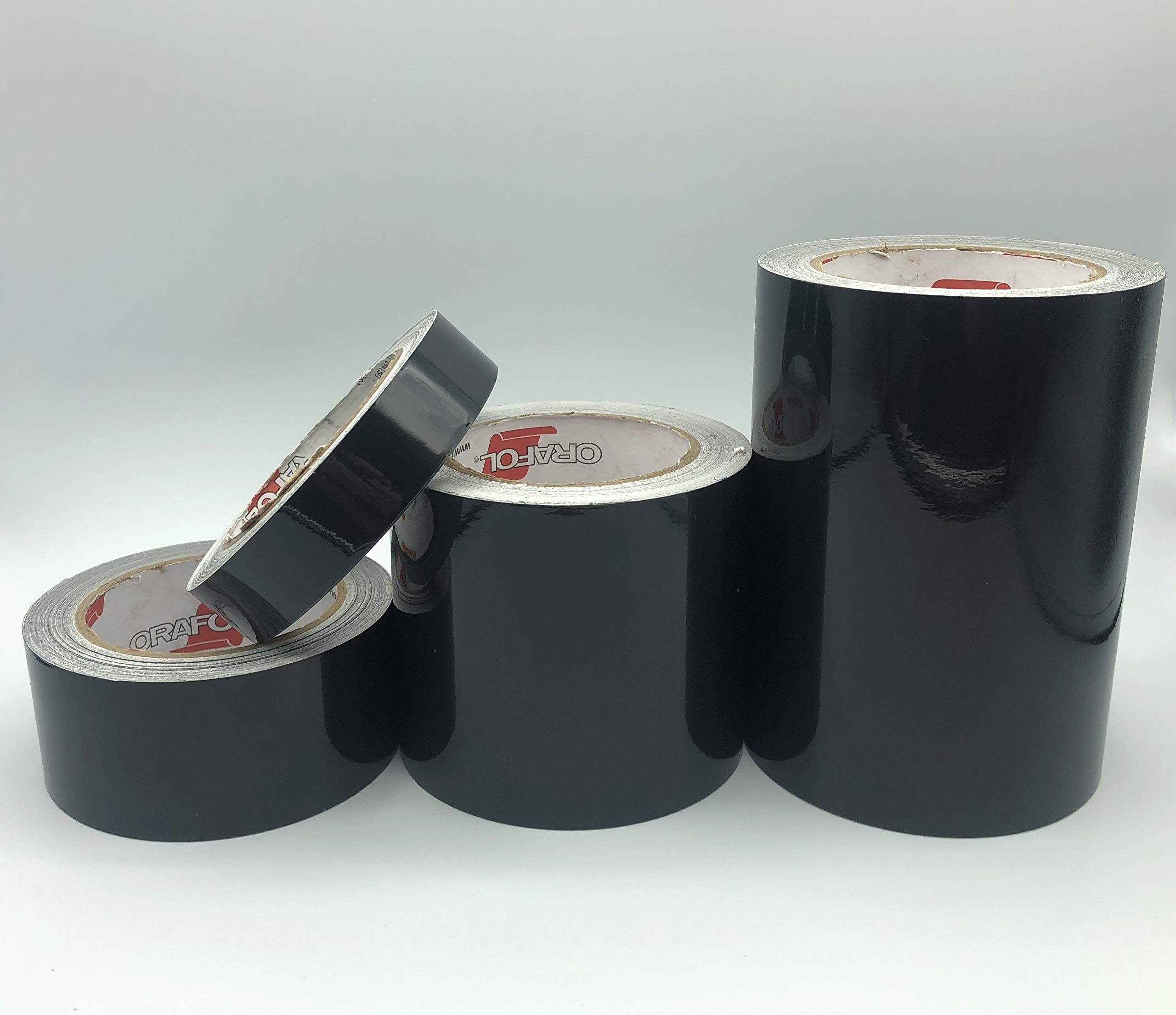 Oralite 5700 Black Reflective Tape - High Visibility Safety Tape for Night Running, Cycling, Workwear & Emergency Kits
