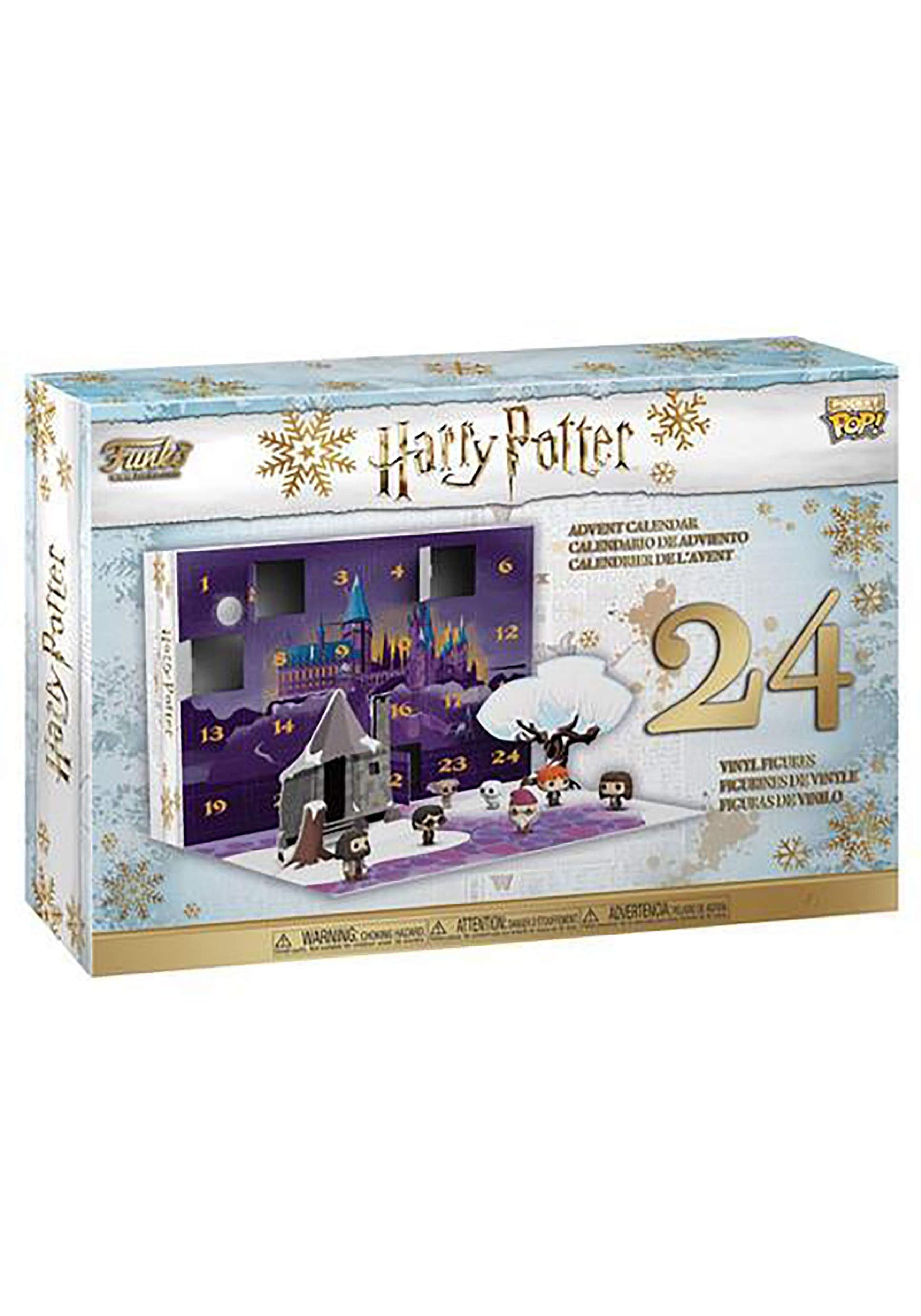 Funko Pop! Harry Potter Advent Calendar - 24 Piece Countdown to Christmas, Holiday Gift for Fans & Collectors | Perfect for Christmas Decorations, Office Party Gifts & Potterhead Collections