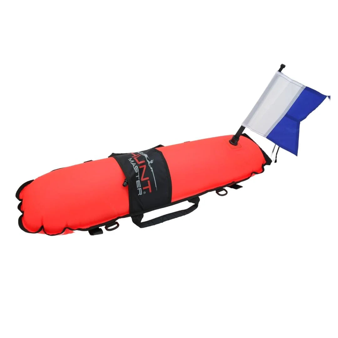 Hunt Master Scout Inflatable Fishing Float Torpedo 90cm - Perfect for Kayak Fishing, River Angling, and Outdoor Water Sports