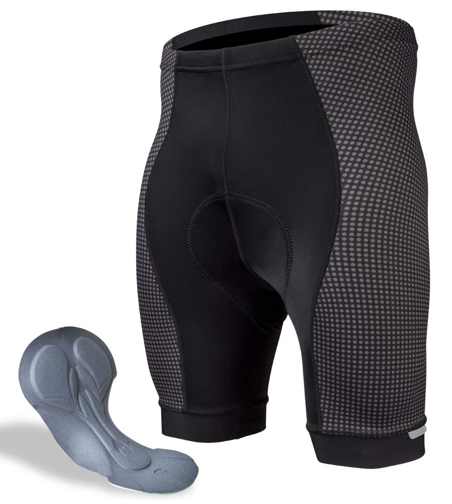 Premium Men's Cycling Shorts - Modern Aero Elite Padded Bike Shorts for Road & Mountain Biking - Made in USA - Comfortable for Long Distance & Training Rides