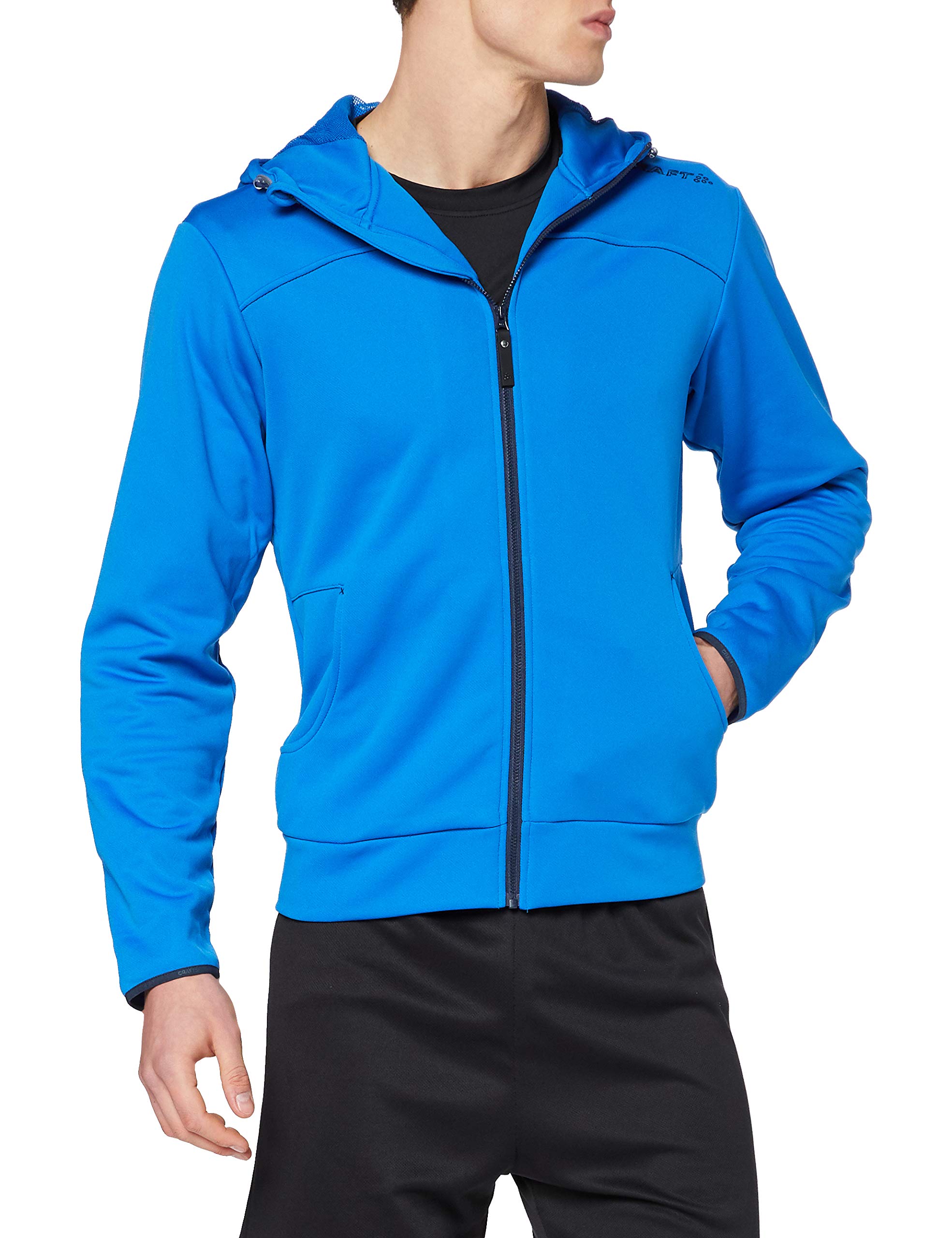 Craft Leisure Full-Zip Men's Hoodie Sweatshirt - Soft & Comfortable Pullover for Casual Wear, Outdoor Activities & Gym Workouts