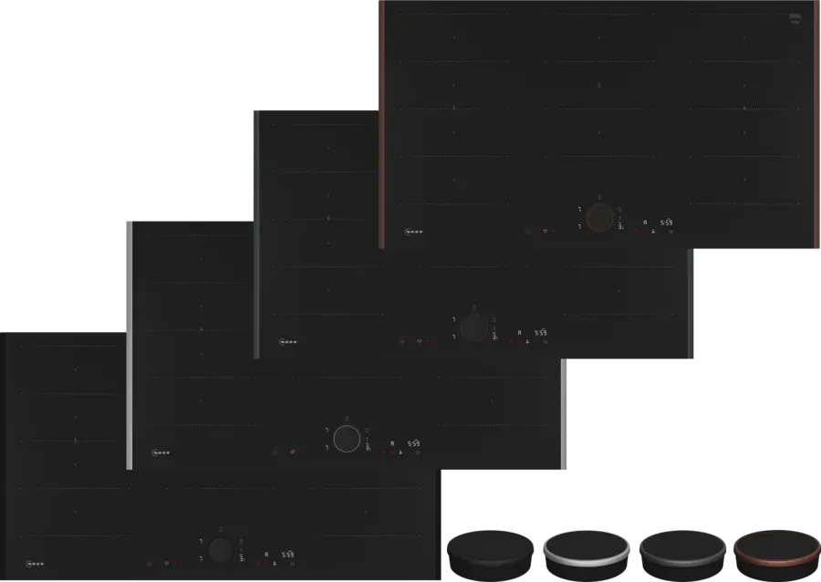 Neff 90cm Flex Induction Cooktop N90 T69YYX4C0 - Energy Efficient Induction Hob for Modern Kitchens | Perfect for Home Cooking, Entertaining & Small Spaces