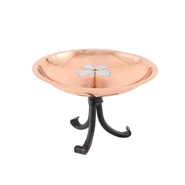 Beautiful Handcrafted Dogwood Birdbath for Garden - Attract Wild Birds with Natural Wood Outdoor Bird Feeder | Perfect for Backyard, Patio & Wildlife Garden Decor